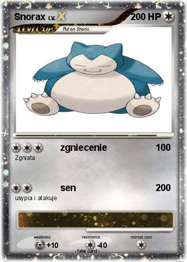 Pokemon Snorax