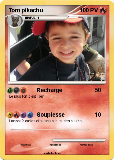 Pokemon Tom pikachu