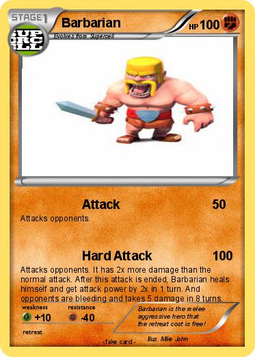 Pokemon Barbarian