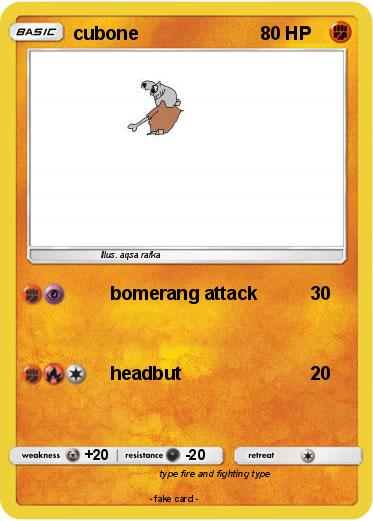 Pokemon cubone