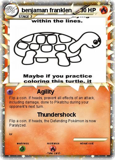 Pokemon benjaman franklen