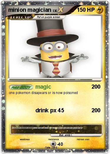 Pokemon minion magician