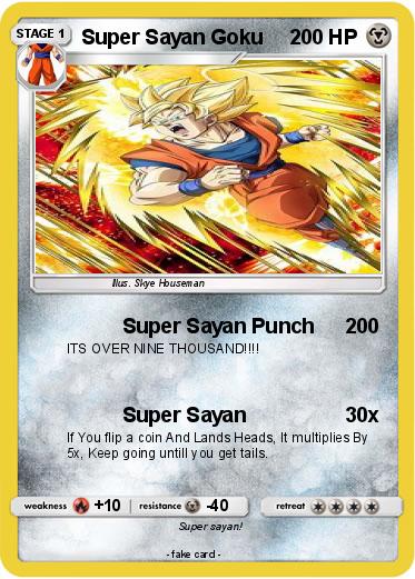 Pokemon Super Sayan Goku