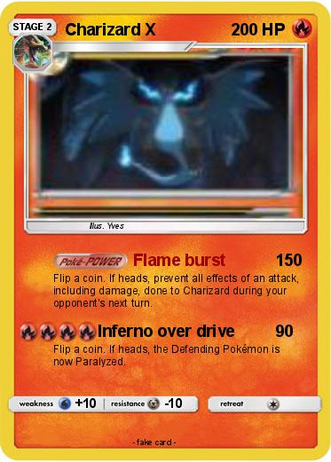 Pokemon Charizard X