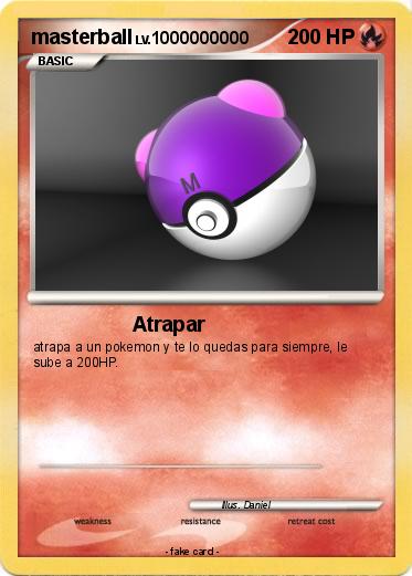 Pokemon masterball