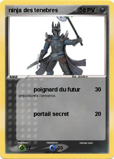 Pokemon ninja des tenebres