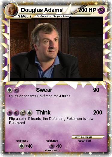 Pokemon Douglas Adams