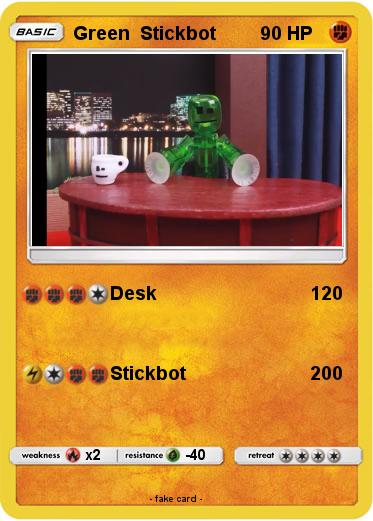 Pokemon Green  Stickbot