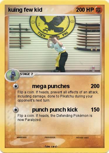 Pokemon kuing few kid
