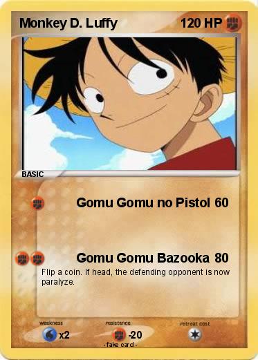 Pokemon Monkey D. Luffy