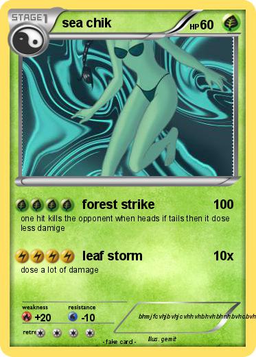 Pokemon sea chik