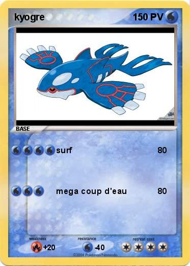 Pokemon kyogre