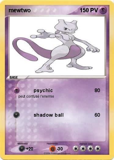 Pokemon mewtwo