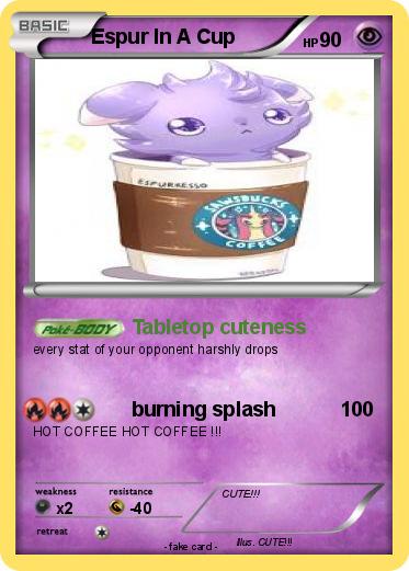 Pokemon Espur In A Cup