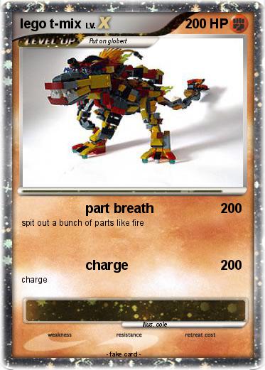 Pokemon lego t-mix