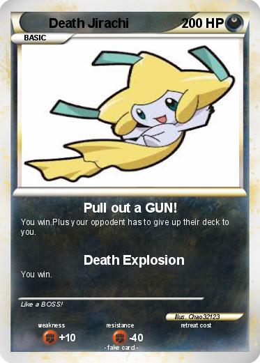 Pokemon Death Jirachi