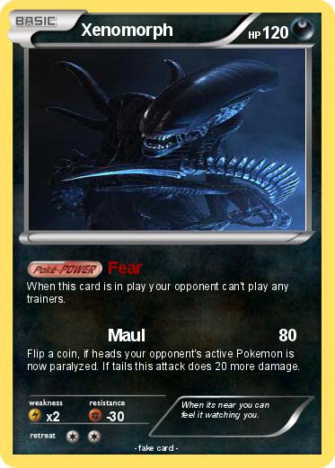 Pokemon Xenomorph