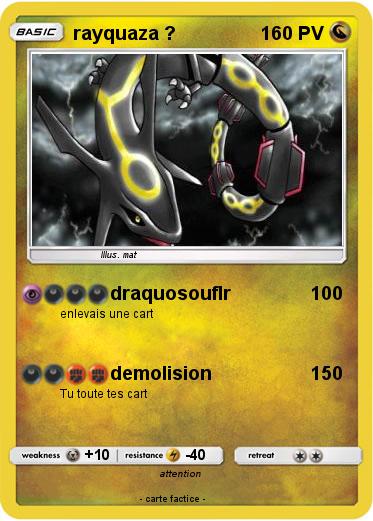 Pokemon rayquaza ?