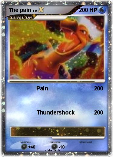 Pokemon The pain