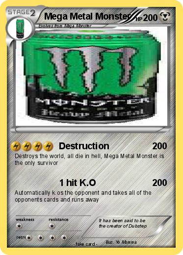 Pokemon Mega Metal Monster
