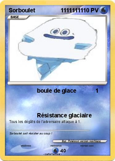 Pokemon Sorboulet                1111111
