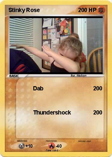 Pokemon Stinky Rose