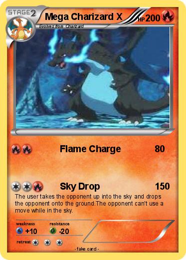 Pokemon Mega Charizard X