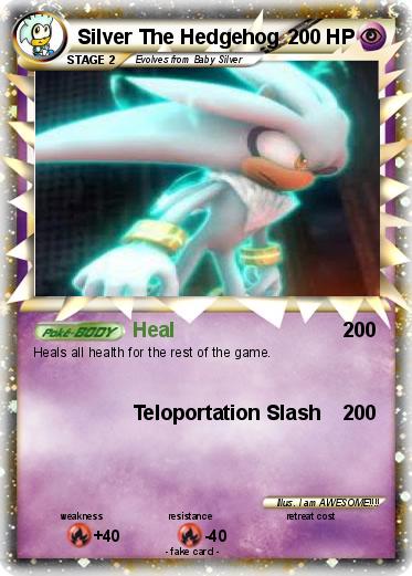 Pokemon Silver The Hedgehog