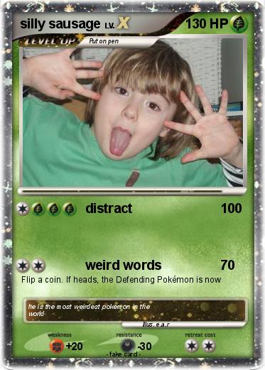 Pokemon silly sausage