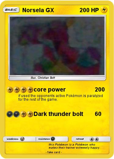 Pokemon Norsela GX