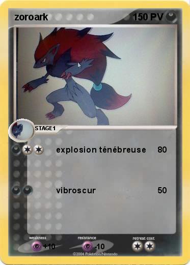 Pokemon zoroark