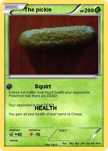 Pokemon The pickle