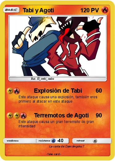 Pokemon Tabi y Agoti