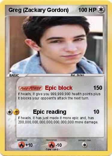Pokemon Greg (Zackary Gordon)