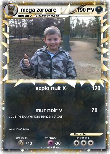 Pokemon mega zoroarc