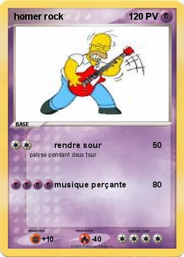 Pokemon homer rock