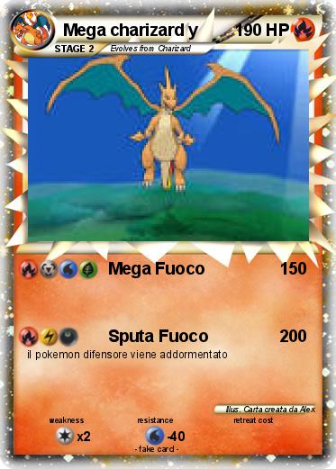 Pokemon Mega charizard y