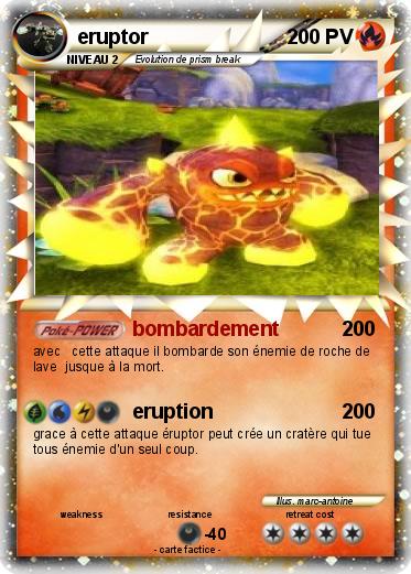 Pokemon eruptor