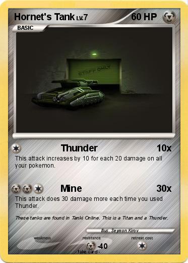 Pokemon Hornet's Tank
