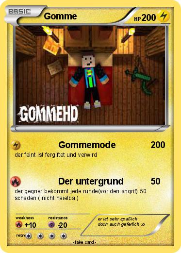 Pokemon Gomme