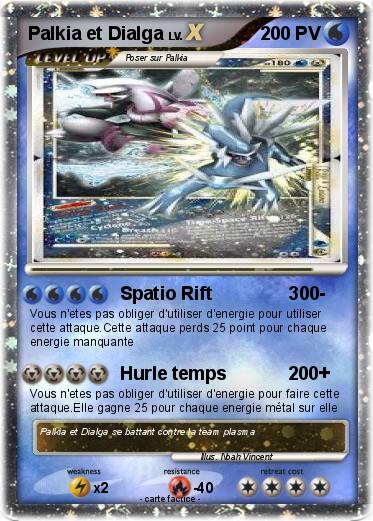Pokemon Palkia et Dialga