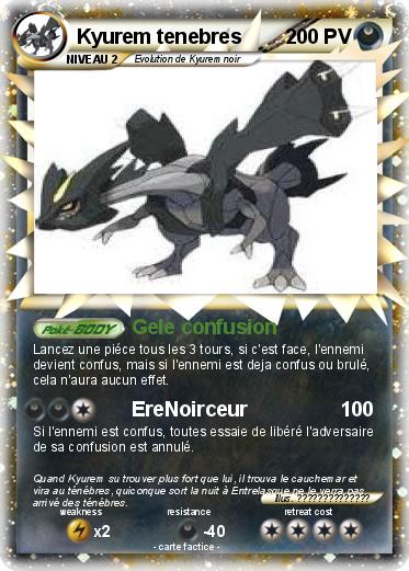 Pokemon Kyurem tenebres