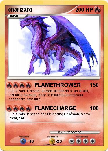 Pokemon charizard