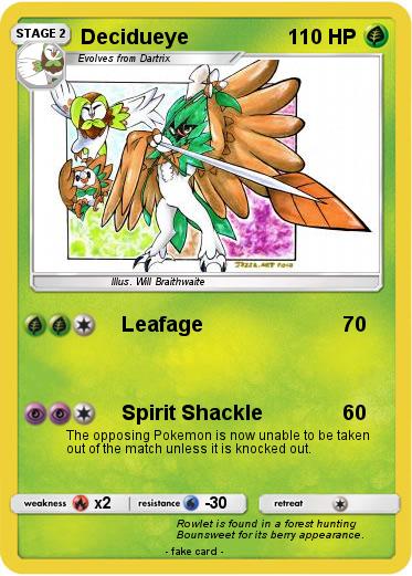 Pokemon Decidueye