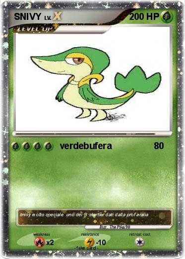 Pokemon SNIVY