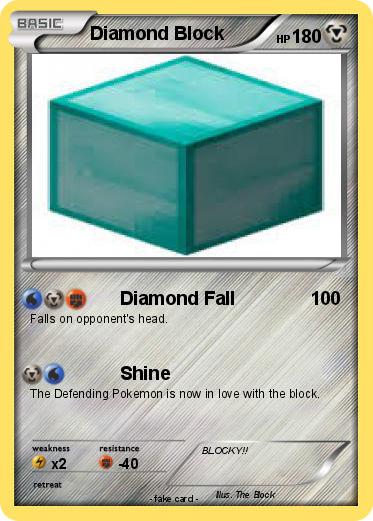 Pokemon Diamond Block
