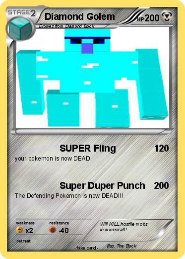 Pokemon Diamond Golem