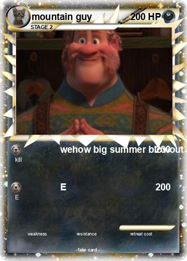 Pokemon mountain guy