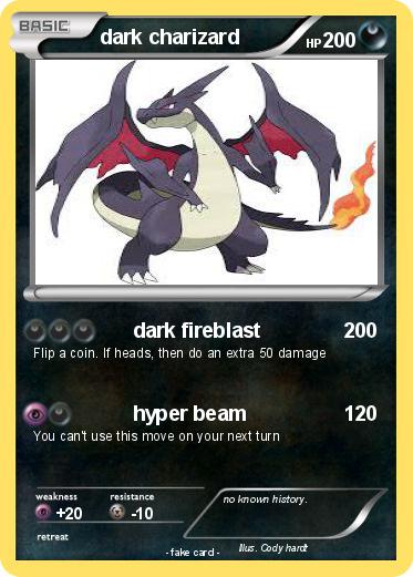Pokemon dark charizard