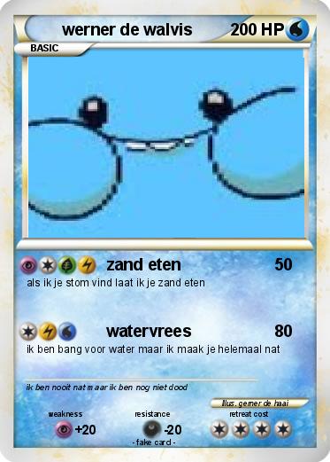 Pokemon werner de walvis